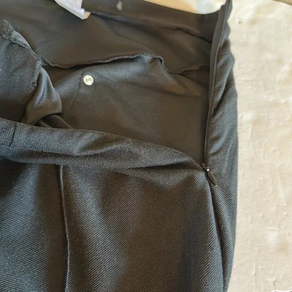 Spirit Women’s Bell Bottoms Black Pants Embroidery On Hem Large - Picture 11 of 14